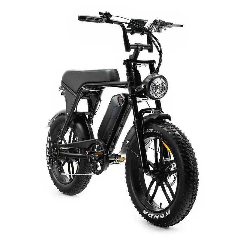 OUXI V8 - Fatbike Zwart