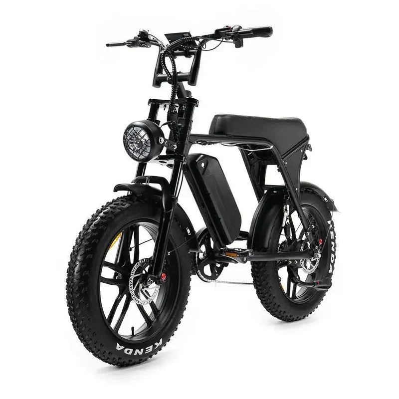 OUXI V8 - Fatbike Zwart