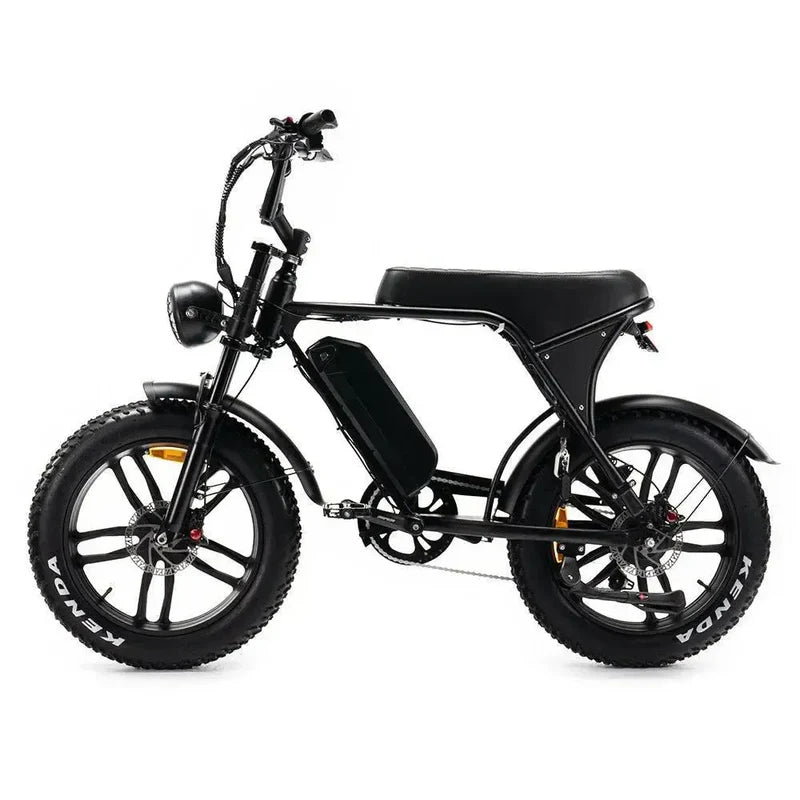 OUXI V8 - Fatbike Zwart