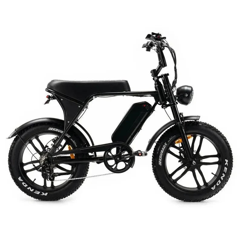 OUXI V8 - Fatbike Zwart